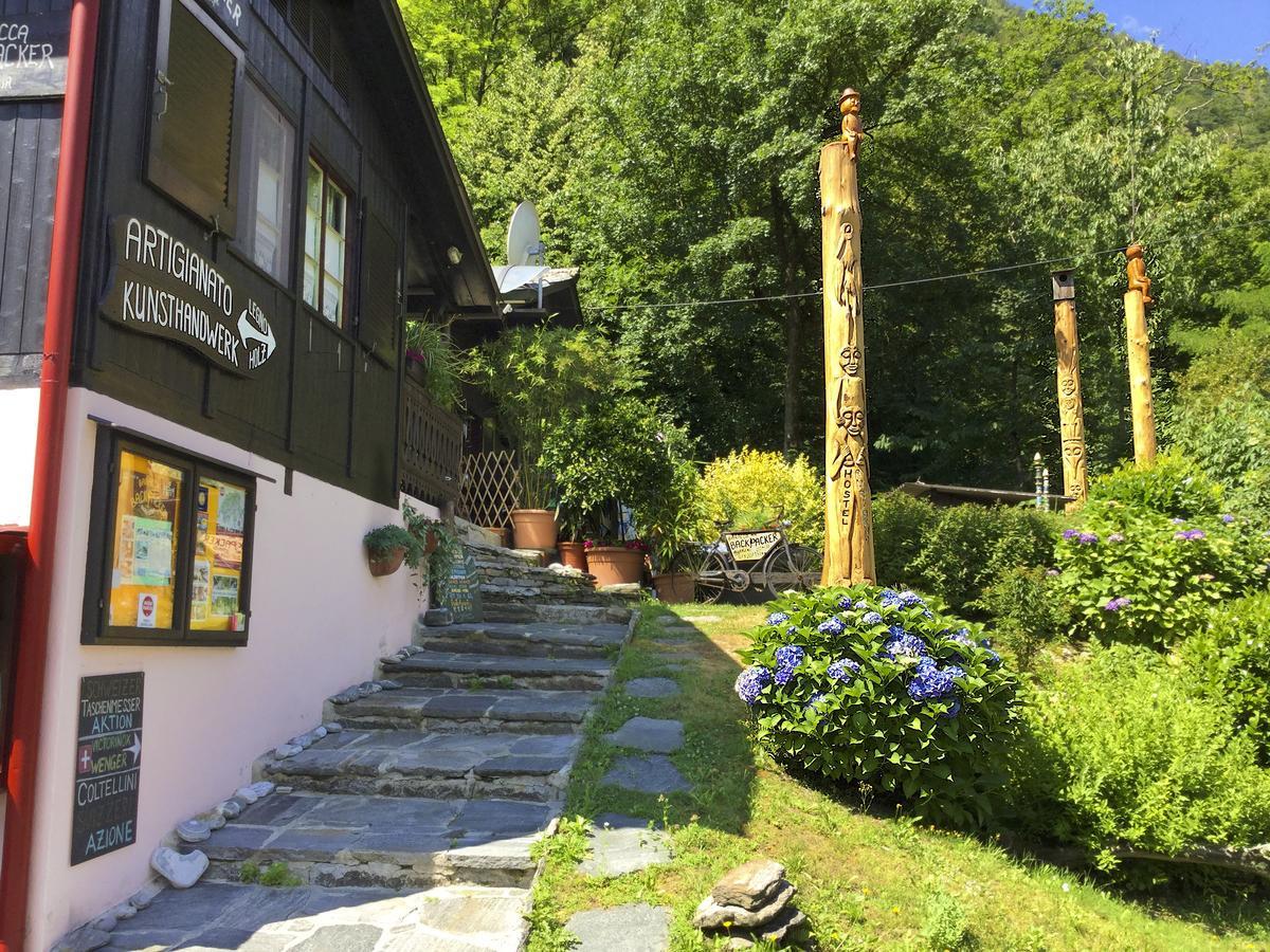 Ostello Baracca Backpacker Aurigeno Esterno foto